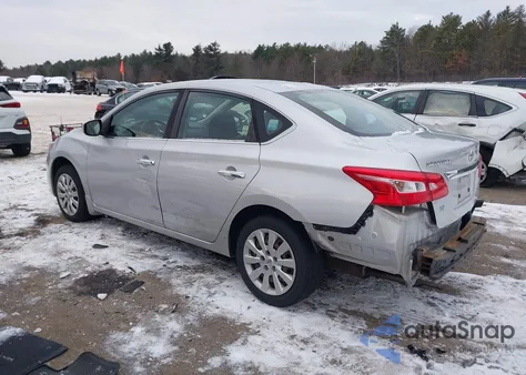 2016 Nissan Sentra S from USA, damaged, VIN 3N1AB7AP3GY328082